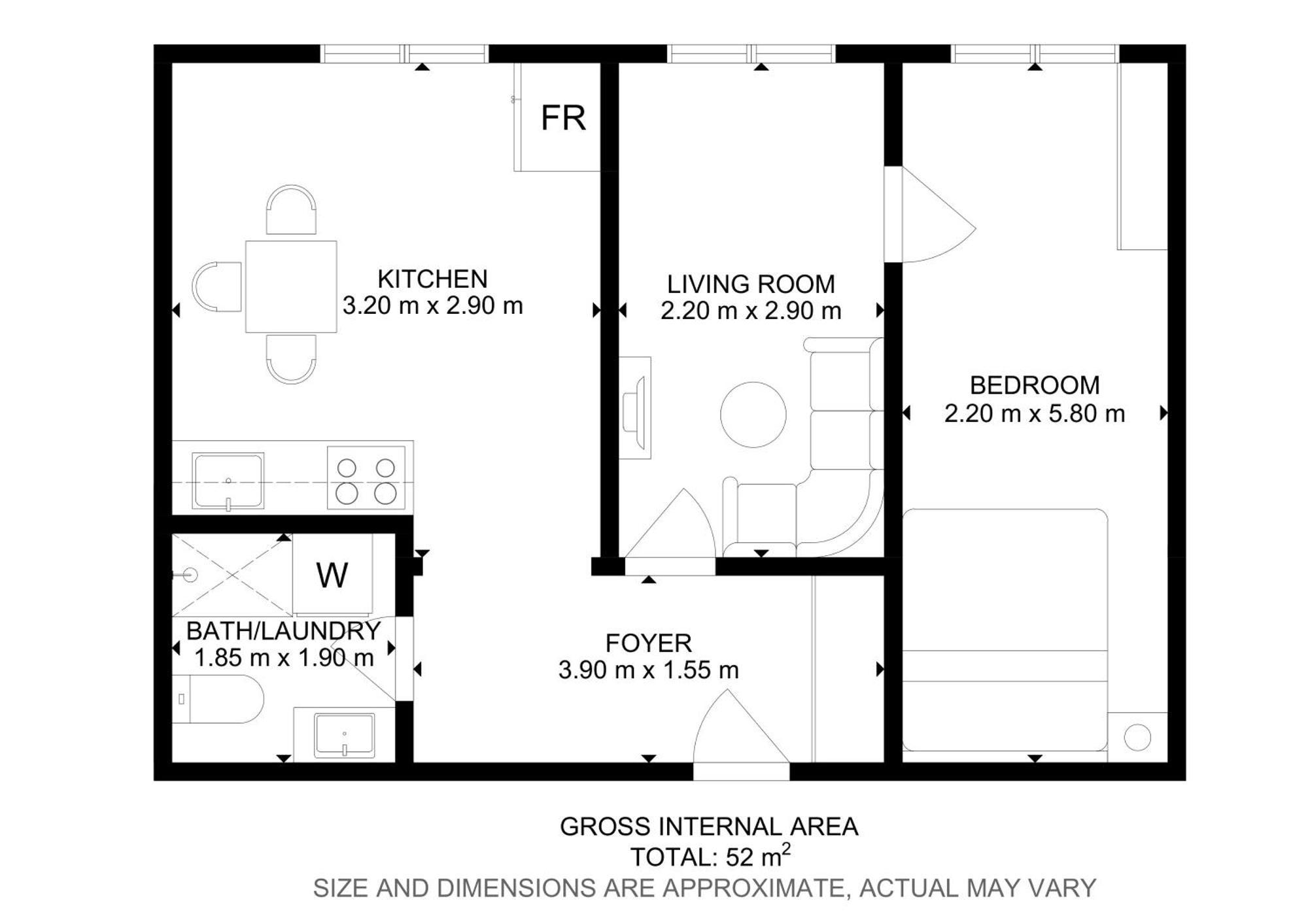 1Br Apartment On The Most Beautiful Street In Ljubljana Center 外观 照片